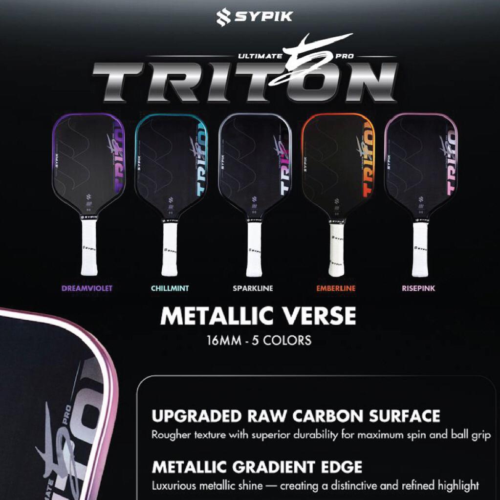 Vợt Pickleball Sypik Pro Tour Ultimate Triton 5 [INBOX CHỌN MÀU]