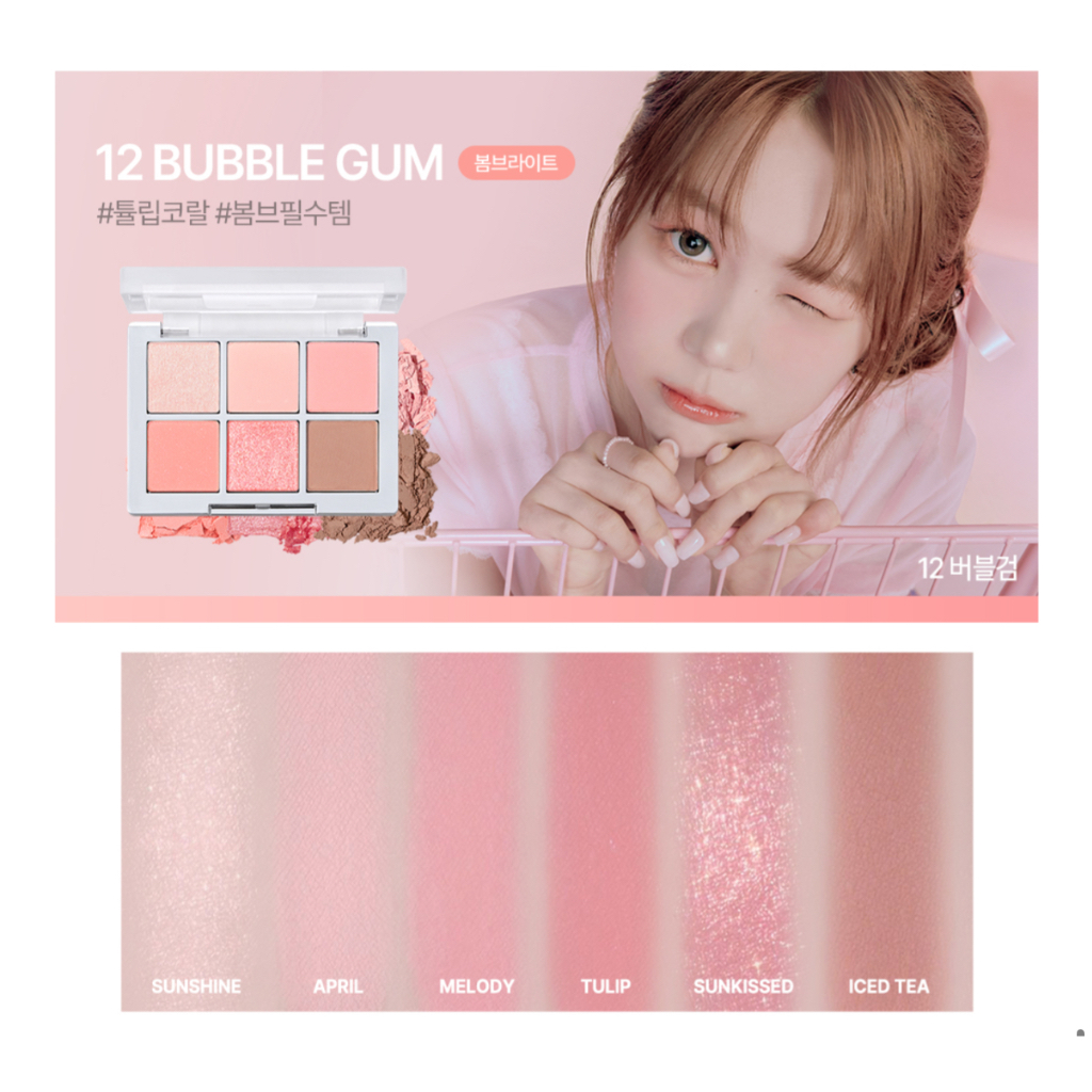 PHẤN MẮT 6 Ô 2aN BETTER ME EYE PALETTE