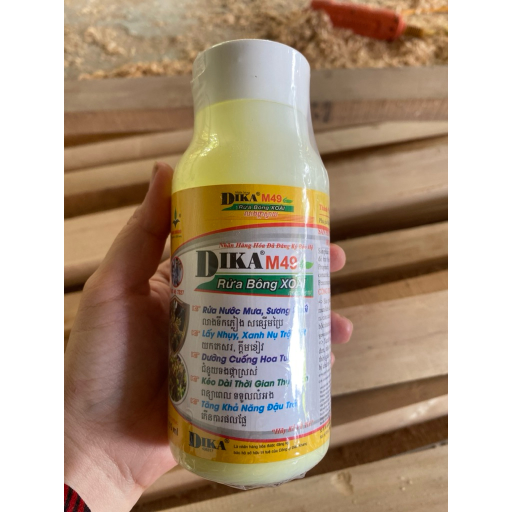 Rửa Bông Xoài DiKAM49 250ml phân bón lá