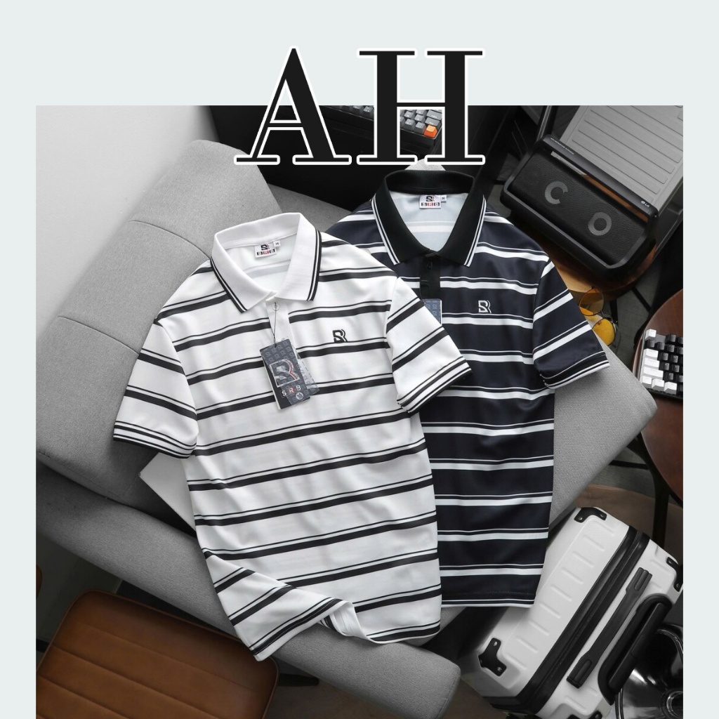 Áo Thun Polo Body nam vải cá sấu lạnh cao cấp - SRB14 Lido | AH STUDIO