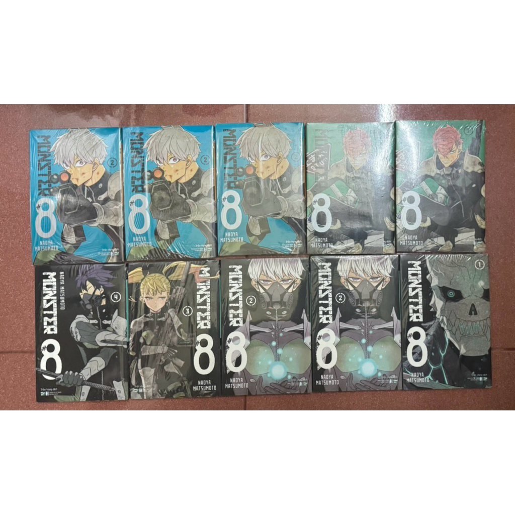 Thẻ ảnh- Monster #8 - lẻ tập 1 2 3 4 7