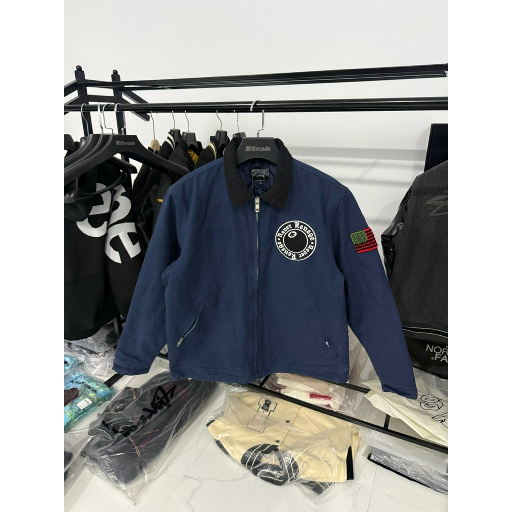 ⚡️Best Quality⚡️ Áo Khoác Stusssy x Denim Tears Trần Bông