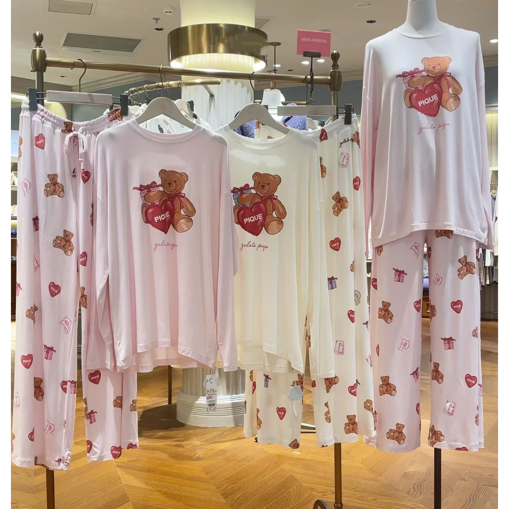 [SẴN- HOẢ TỐC] Bộ Mặc Nhà Pyjamas Gelato Pique BST Thu Đông 2025 Xuất Dư Xịn (Full Tag)