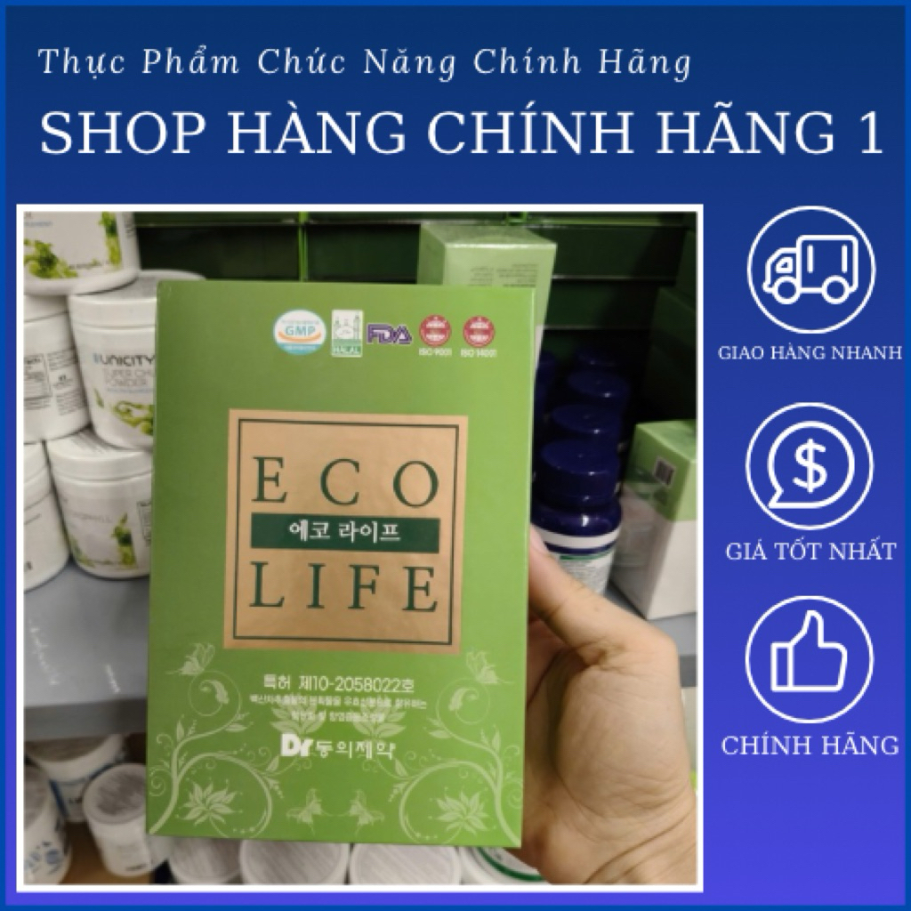 Eco Life Eco Plus - Giúp Trao Đổi Chất, Làm Đẹp Da - hộp 15 gói