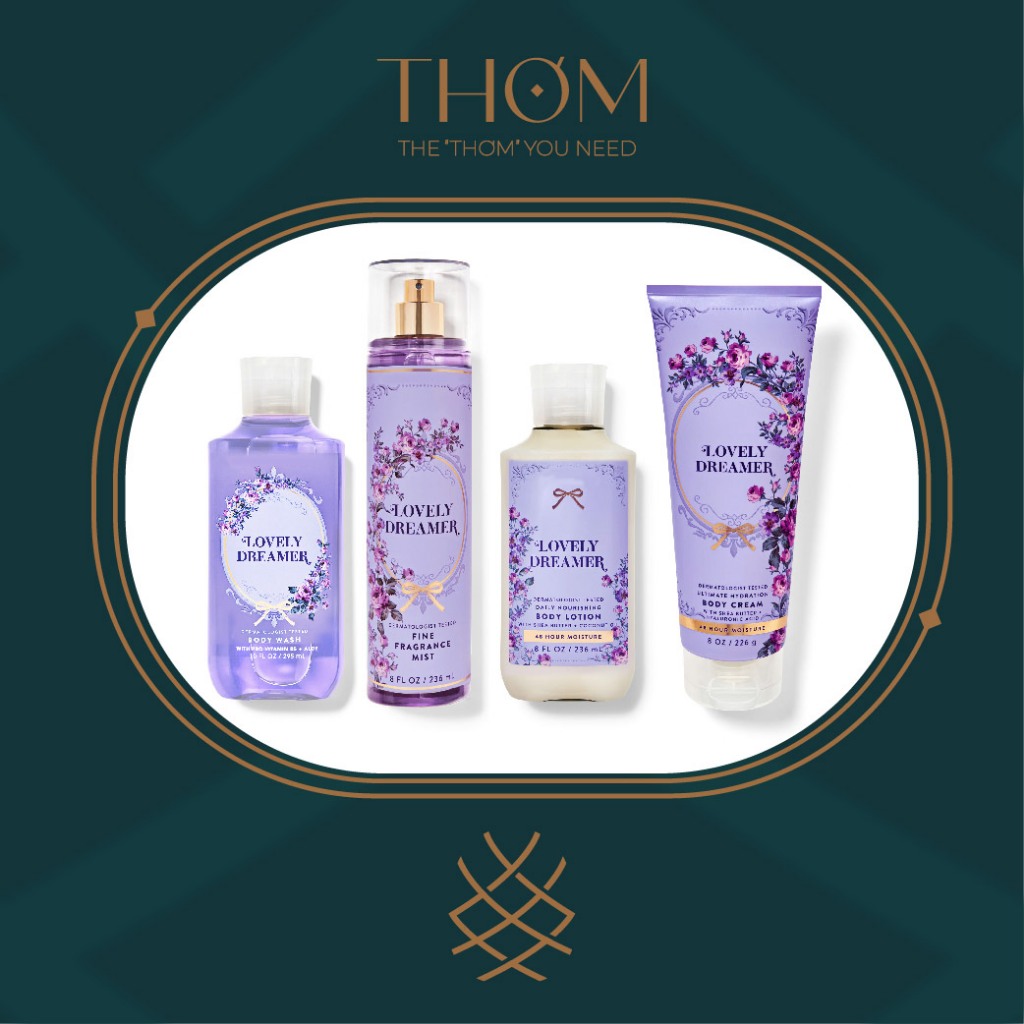 LOVELY DREAMER | Xịt Thơm Toàn Thân Body Mist