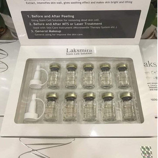[Combo 5 Lọ] Tế Bào Gốc Laksmira Stem Cell Solution Hàn Quốc - Serum Phục Hồi Da Sau Lăn Kim, Vi Kim, Laser