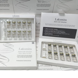 [Combo 5 Lọ] Tế Bào Gốc Laksmira Stem Cell Solution Hàn Quốc - Serum Phục Hồi Da Sau Lăn Kim, Vi Kim, Laser