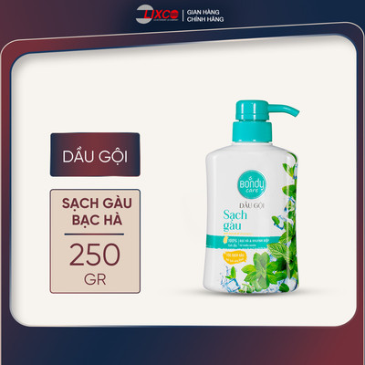 Dầu gội Bondy Care sạch gàu, giảm ngứa, dầu gội làm sạch da đầu giảm rụng lưu hương tự nhiên 250g Lixco Việt Nam Z1005