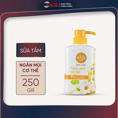 Sữa tắm ngăn mùi cơ thể Bondy Care, sữa tắm ngăn mùi lưu hương thơm tự nhiên Z0913 250g - Lixco Việt Nam