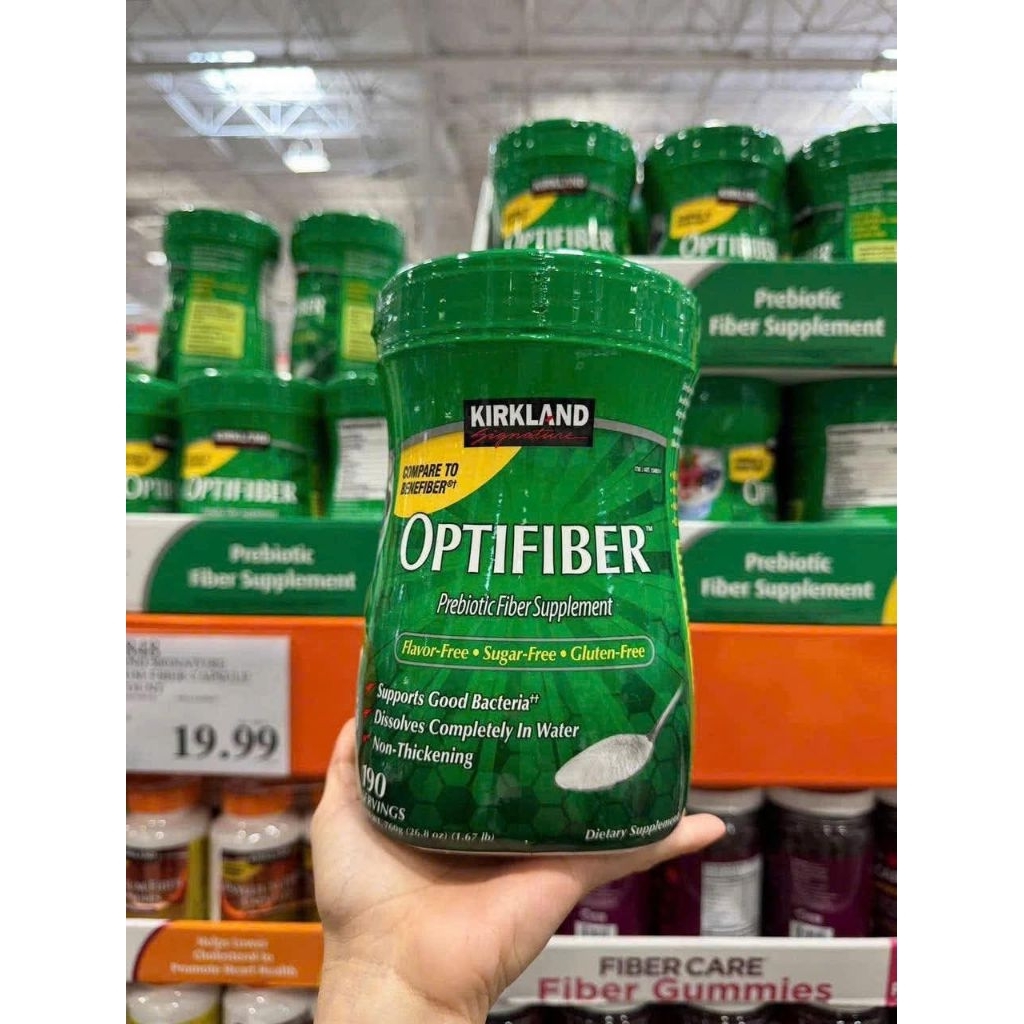 Bột xơ #OPTIFIBER Kirkland chuẩn Mỹ
