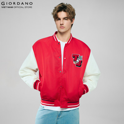 [GIORDANO x Tom&Jerry] Áo Khoác Nam Jacket 01076601