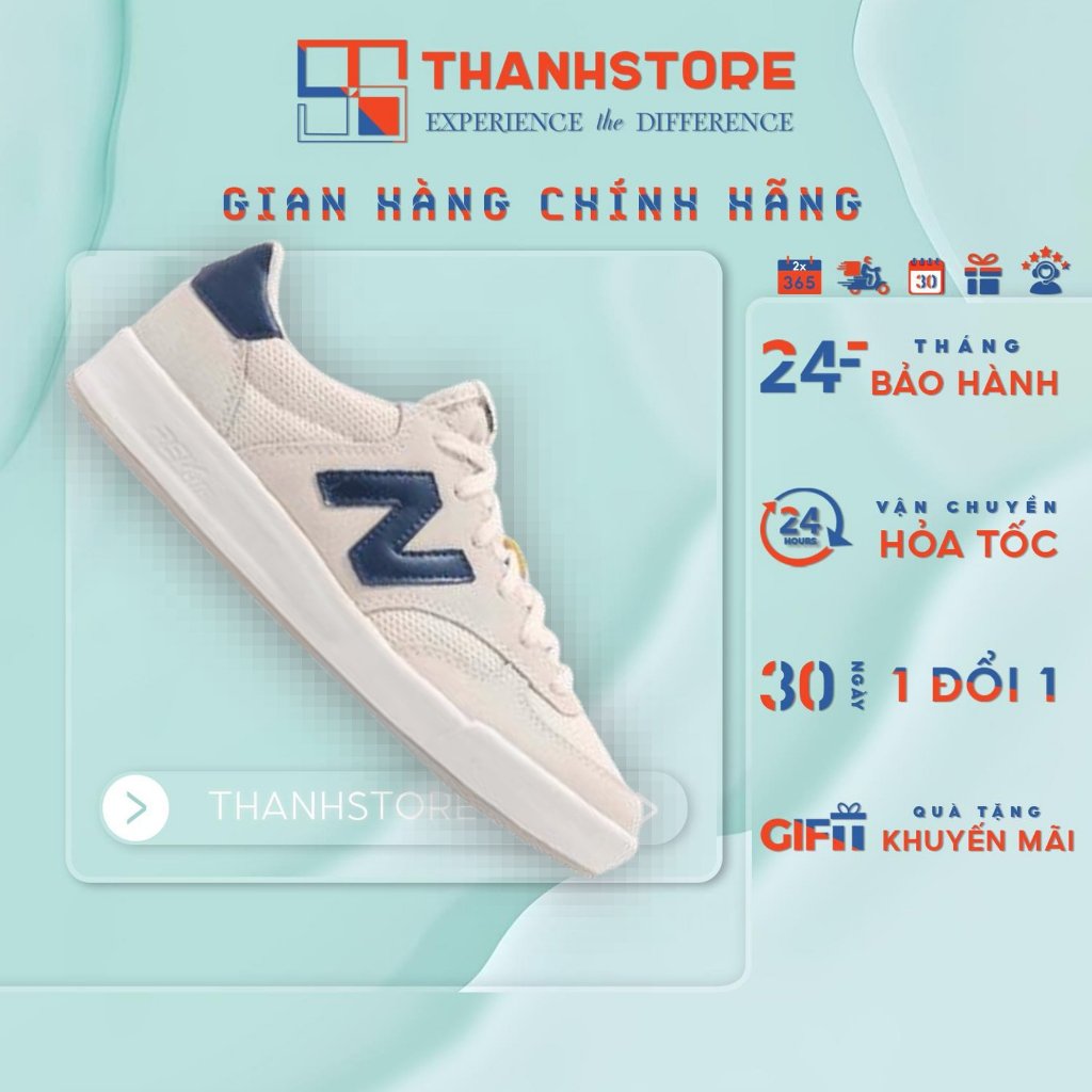 [CHÍNH HÃNG] Giày Thể Thao Nam Nữ Xanh Navy Giày NEW BALANCE CRT300 _ Hàng Thời Trang - NBC3N