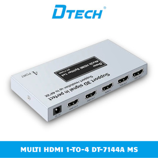 Multi Chia Tín Hiệu HDMI 1 Cổng Vào - 2/4/8 Cổng Ra DTECH DT-7142A, DT-7144A, DT-7148B MS
