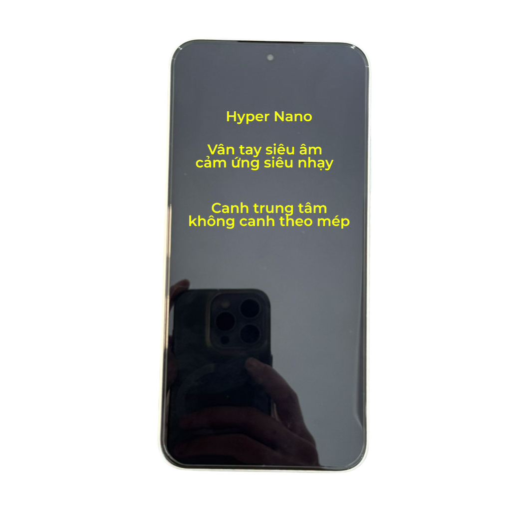 REAMLE_Cường lực Hyper Nano PLUS vân tay siêu âm siêu cảm ứng cho Realme GT7/ GT neo 7/ GT Neo 7 SE/