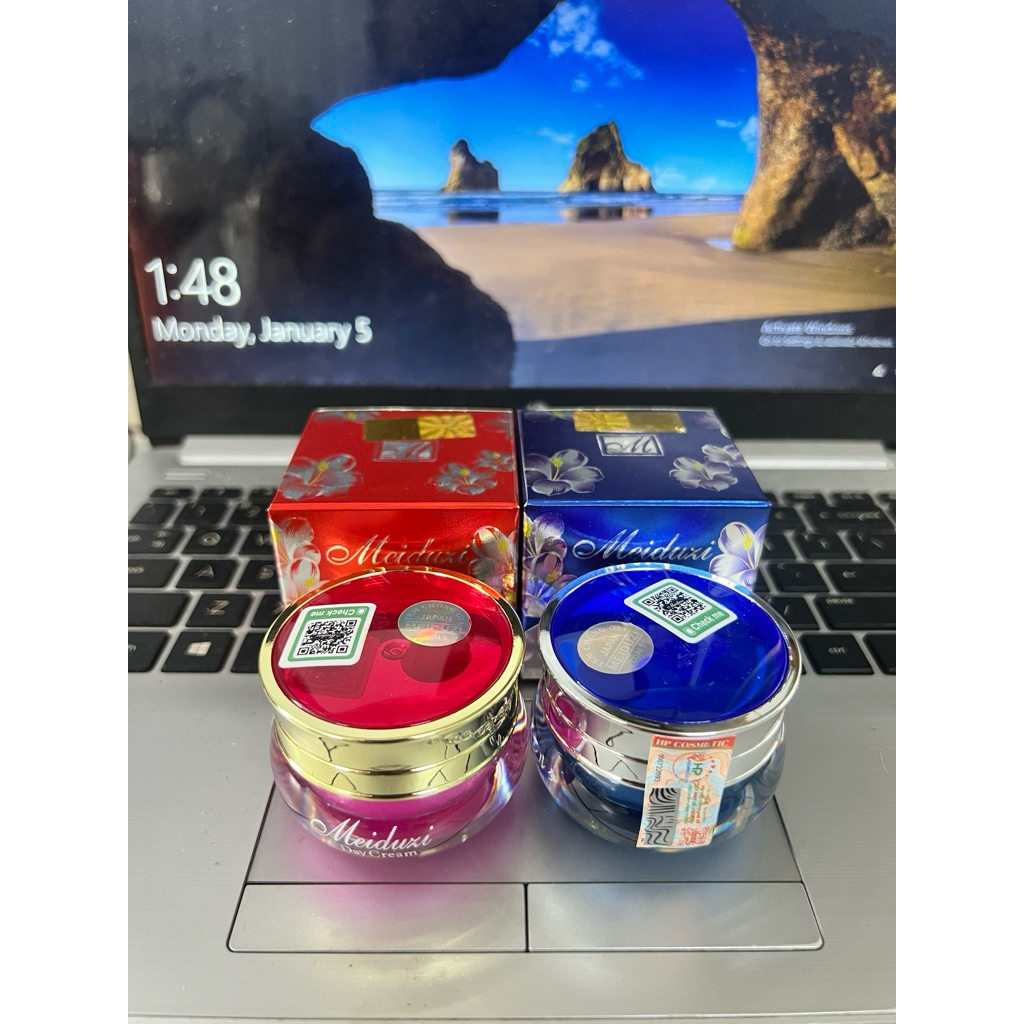 KEM MEIDUZI ĐỦ TEM CHUẨN XỊN QUÉT MÃ QR KIỂM TRA HÀNG CHÍNH HÃNG KEM MEDUXI NHẬT