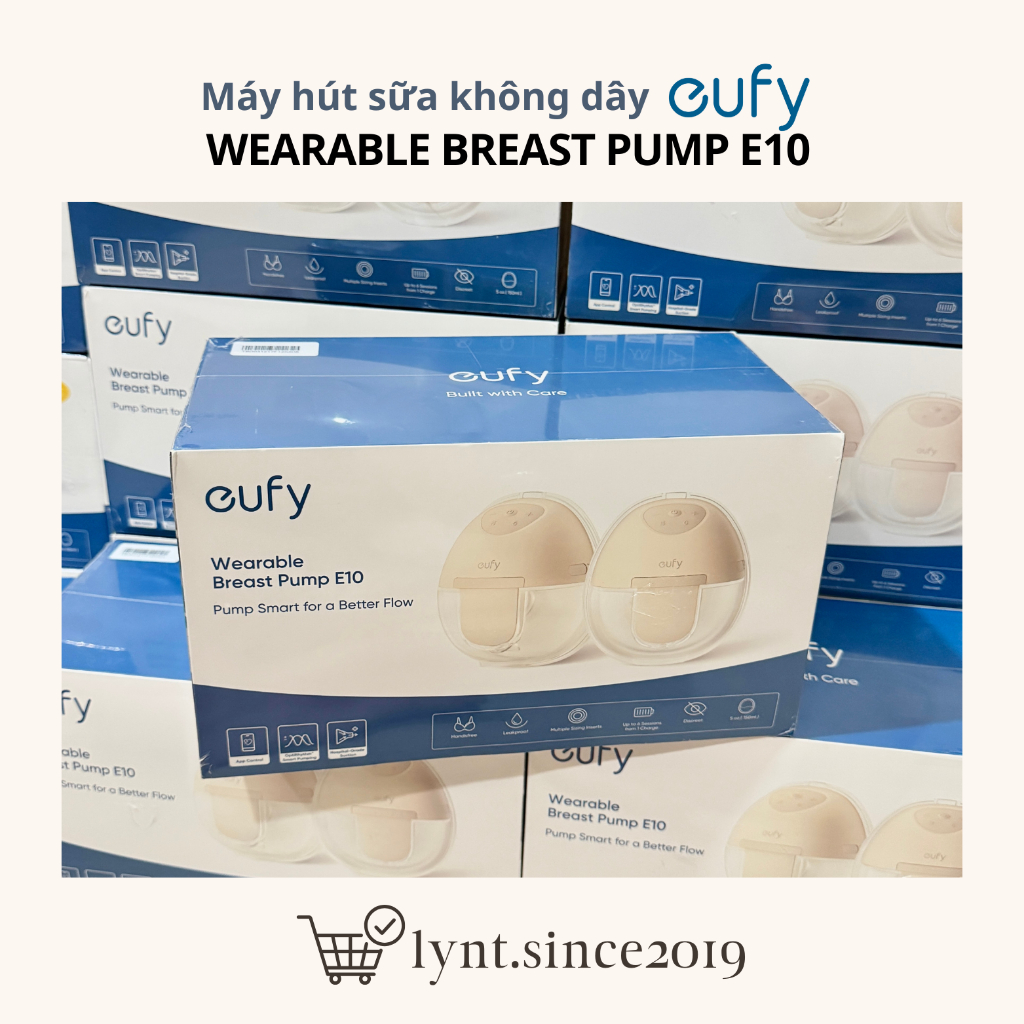 Máy hút sữa không dây Eufy Wearable Breast Pump E10