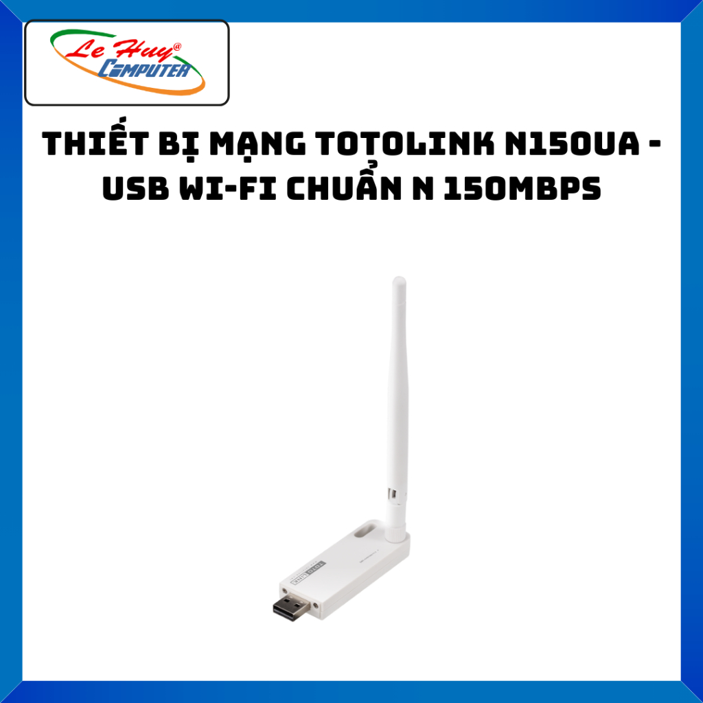 Thiết Bị Mạng Totolink N150UA - USB Wi-Fi chuẩn N 150Mbps - Hàng Chính Hãng