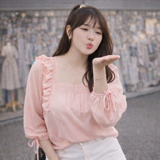 áo cổ vuông ulzzang bigsize (2 màu)