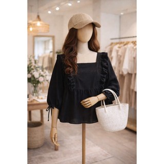 áo cổ vuông ulzzang bigsize (2 màu)