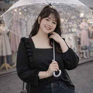 áo cổ vuông ulzzang bigsize (2 màu)
