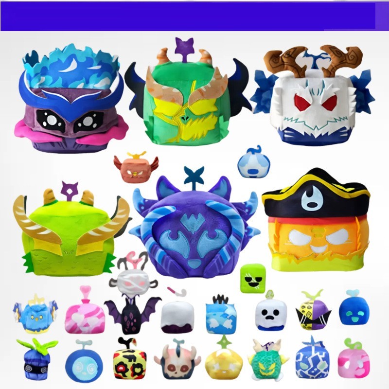 Gấu bông Blox Fruit Trái Ác Quỷ nhồi bông game Roblox mới nhất 2026 không code