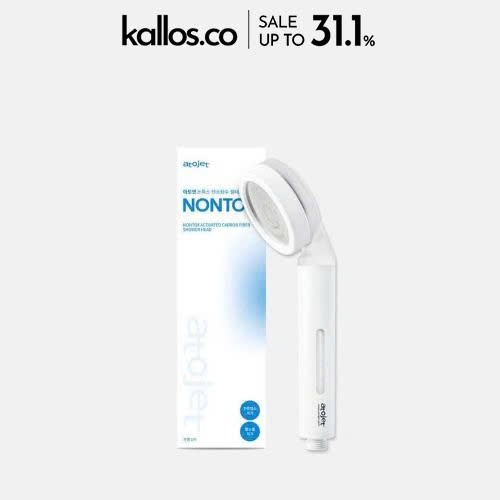 Vòi Lọc Nước ATOJET Non-Tox Carbon Purifying Filter Shower Head - Kallos Vietnam