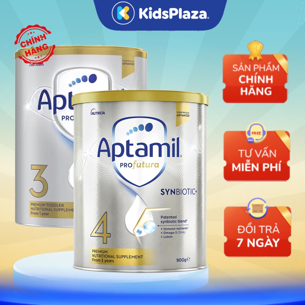 Sữa Aptamil Úc Profutura số 3/ số 4 900g cho bé - chính hãng KidsPlaza
