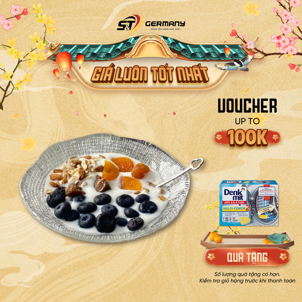 HCM Tô 18cm DIAMANTE IVV nội địa Đức, bát pha lê cao cấp GermanySnT