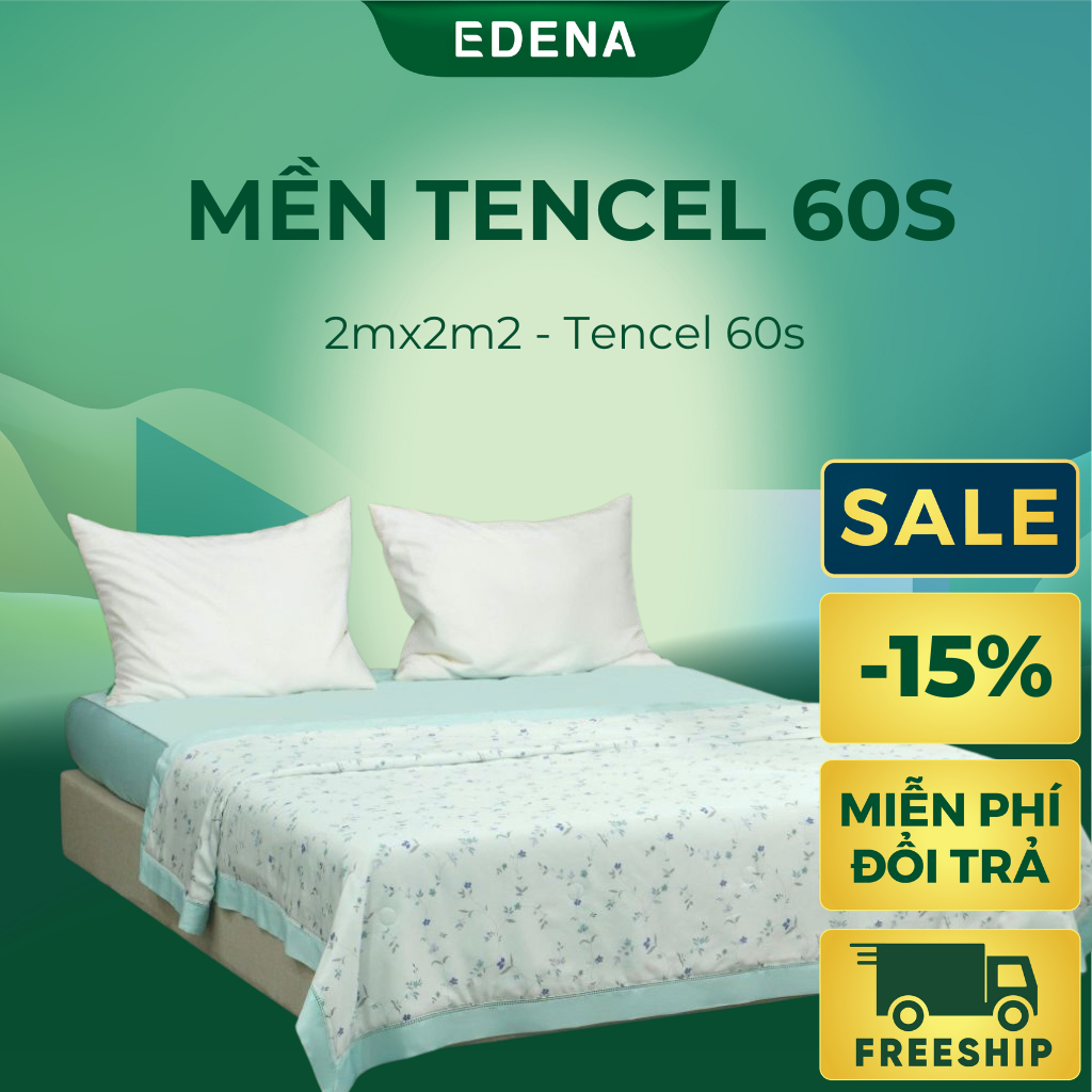 Mền Tencel 60s Edena mềm mịn