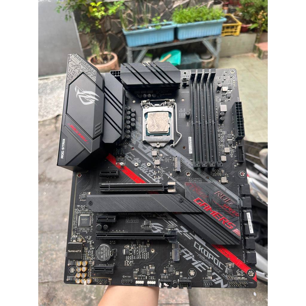 MAIN ASUS ROG B460 GAMING ĐỎ ĐẸP