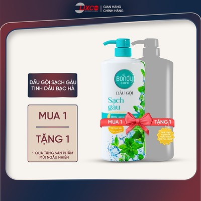 Combo dầu gội, sữa tắm Bondy Care sạch gàu, giảm ngứa, sữa tắm cho cả gia đình 650g Lixco Việt Nam