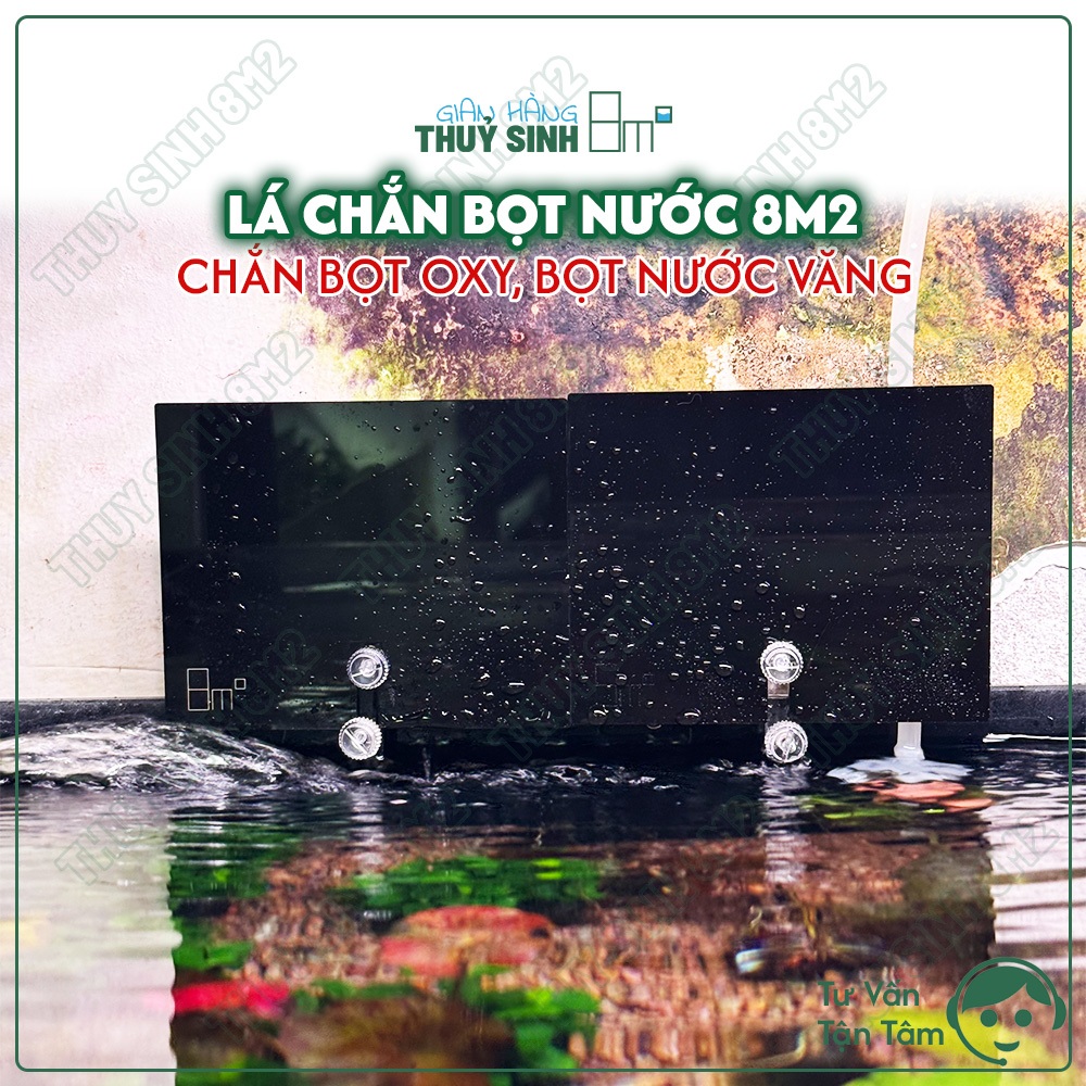Lá Chắn Bọt Nước 8m2 DIY | Chắn Văng Bọt Nước Oxi Hồ Cá, Hồ Tép, Hồ Thuỷ Sinh