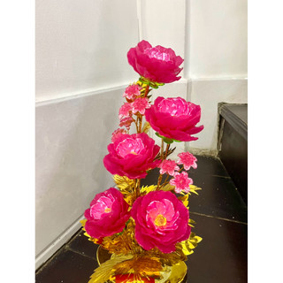 Chậu hoa để bàn cao 38-40cm