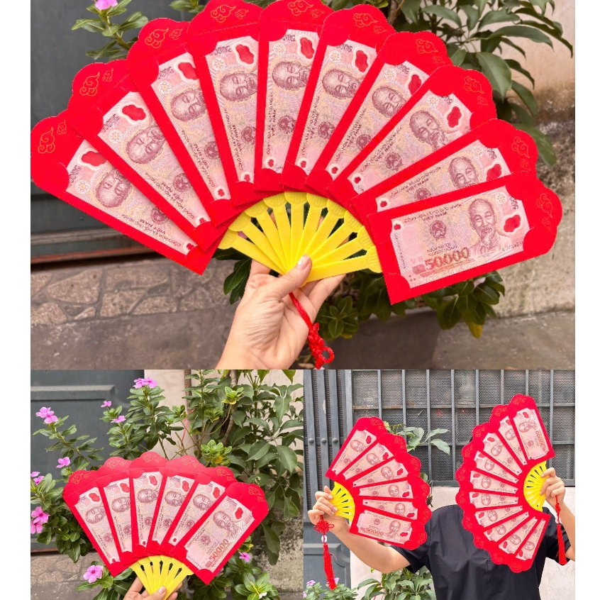LÌ XÌ QUẠT 10 NGĂN SÁNG TẠO MỚI QUÀ TẶNG Ý NGHĨA NĂM MỚI