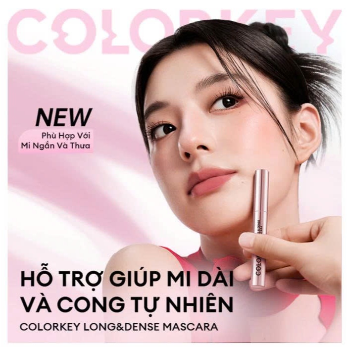 [Hàng Chính Hãng]Mascara Chuốt Mi Colorkey 4.5/6g Giúp Làm Dài Dày, Cong Mi - Lâu Trôi Không Vón Cục | BigBuy360 - bigbuy360.vn