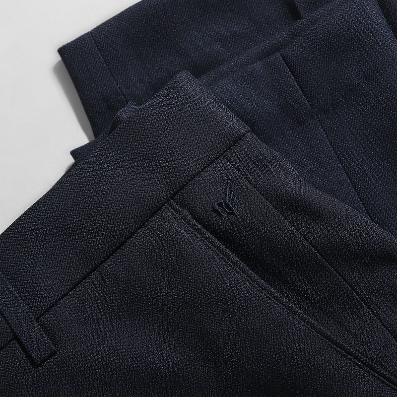 Quần âu PREMIUM TROUSERS TORANO slimfit trơn cạp trơn thêu logo háng khuẩn và chống bám bẩn GABT501 | BigBuy360 - bigbuy360.vn