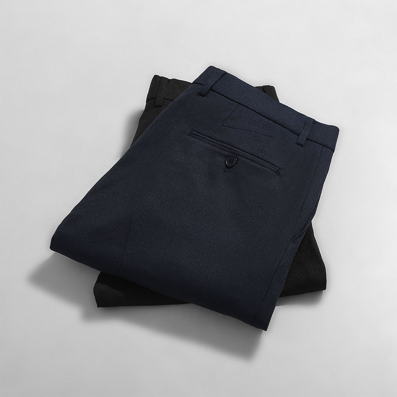Quần âu PREMIUM TROUSERS TORANO slimfit trơn cạp trơn thêu logo háng khuẩn và chống bám bẩn GABT501 | BigBuy360 - bigbuy360.vn
