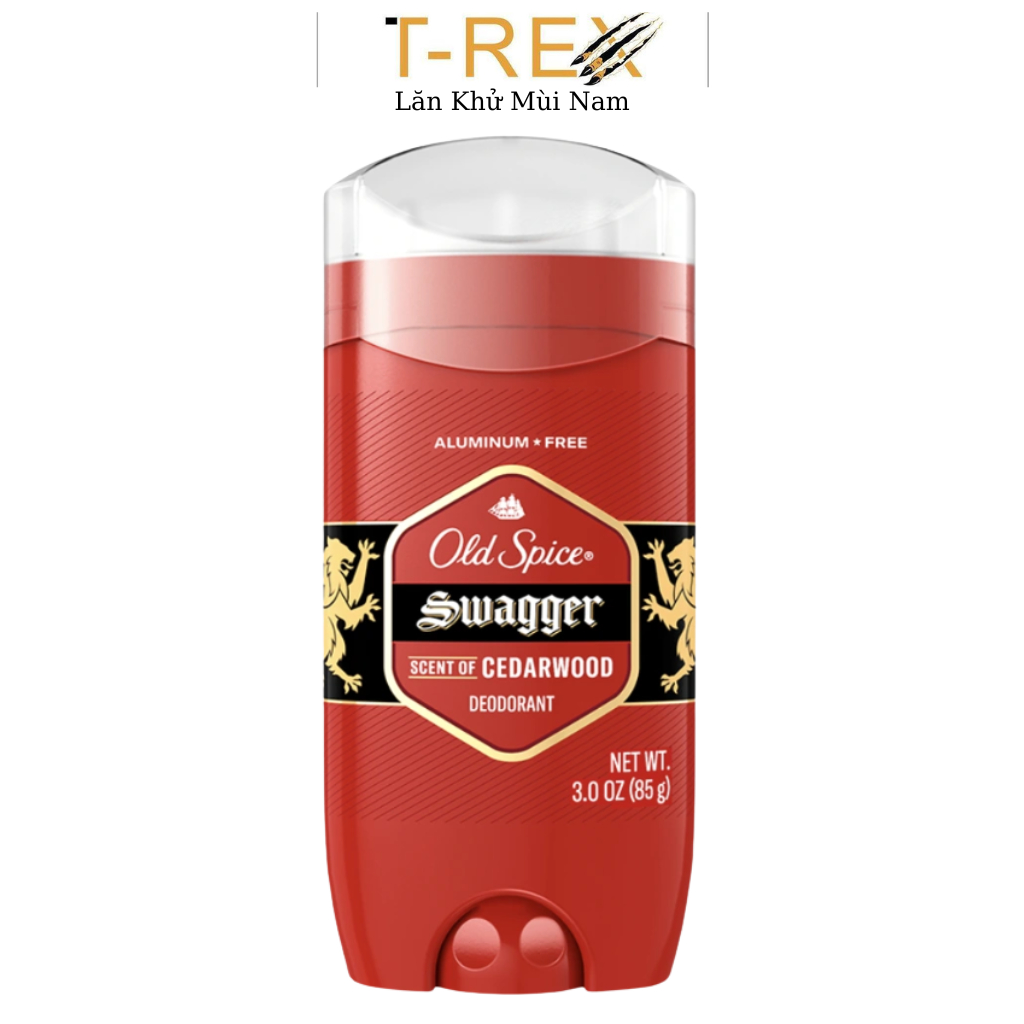 Lăn sáp khử mùi nam Old Spice Red Collection Swagger Deodorant 85g (Sáp Trong)