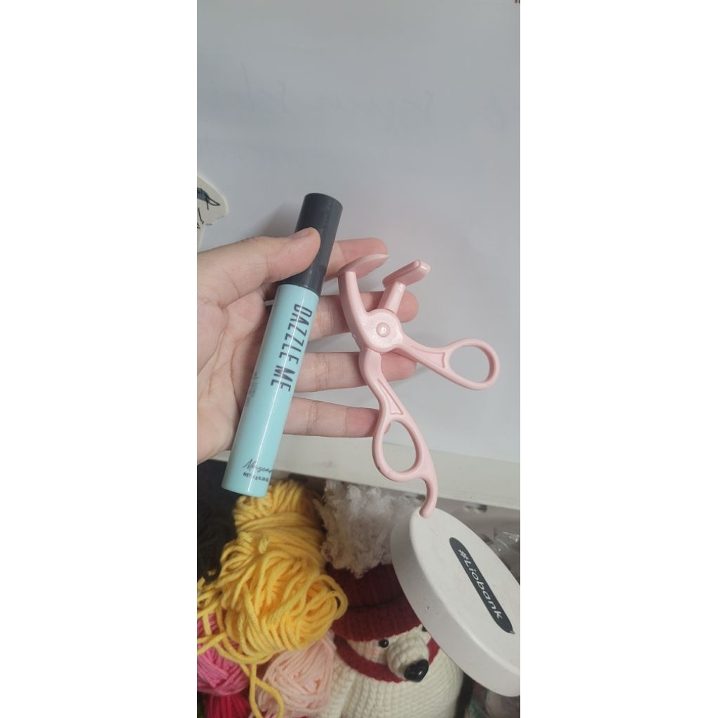 Combo mascara Dazzle Me+kẹp mi(Lưu ý Pass)