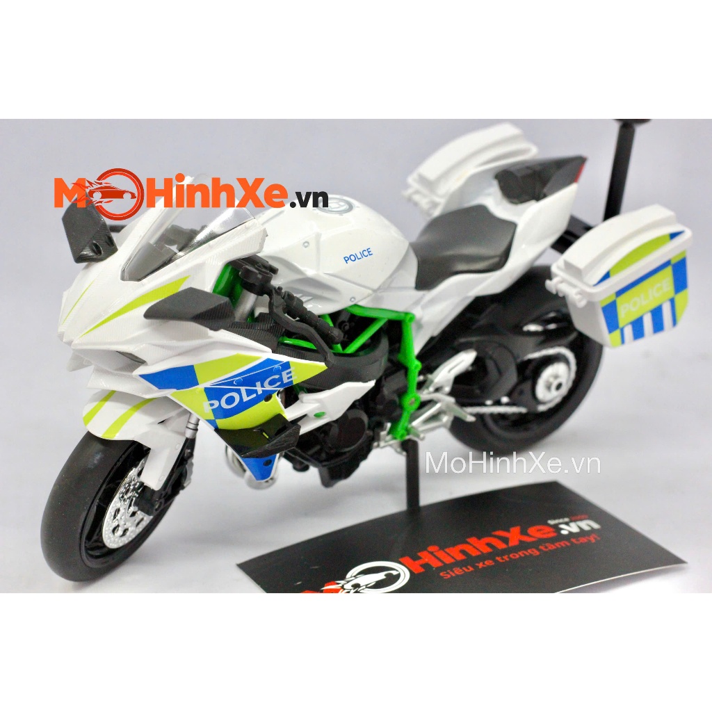 Mô hình xe Kawasaki H2R Police 1:12 Double Horses