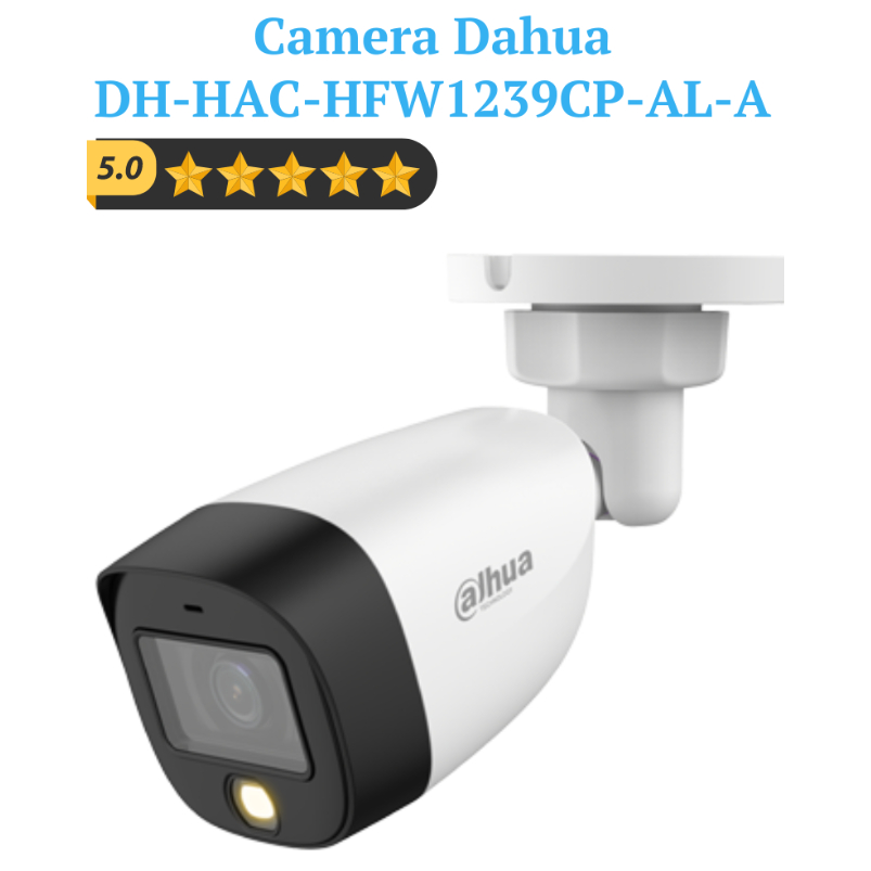 Camera Dahua DH-HAC-HFW1239CP-AL-A có Mic, Full Color