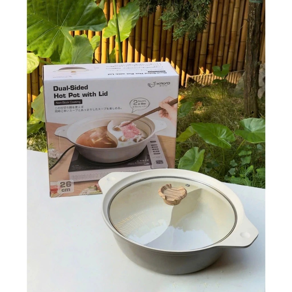 NỒI LẨU 2 NGĂN KAIYO - CHÍNH HÃNG NHẬT BẢN