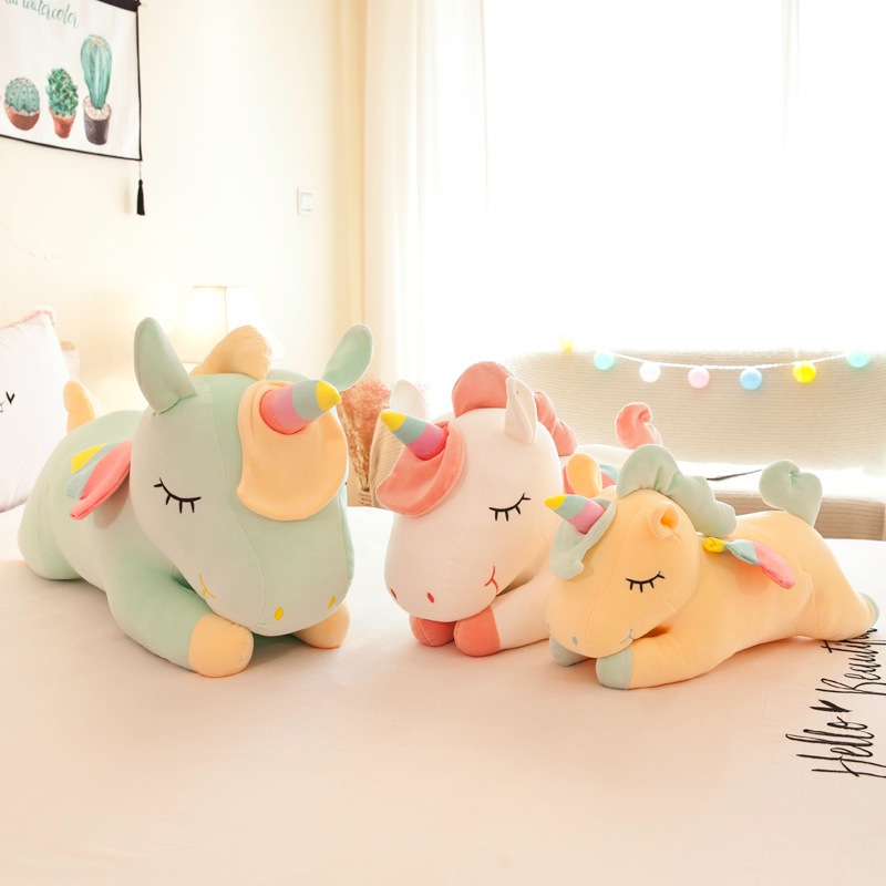 Gấu bông bé Ngựa 1 Sừng siêu đáng yêu 25cm – Quà tặng mềm mịn, dễ thương