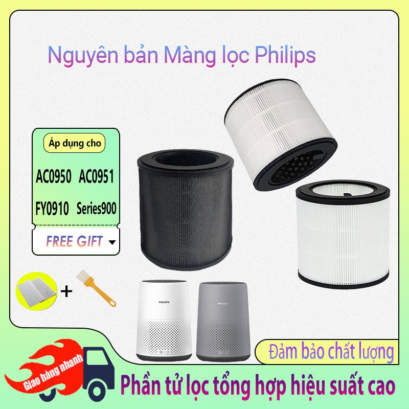 Bộ Lọc Không Khí Philips Filter AC0950 AC0951 FY0190 Series900 Phù hợp máy lọc không khí