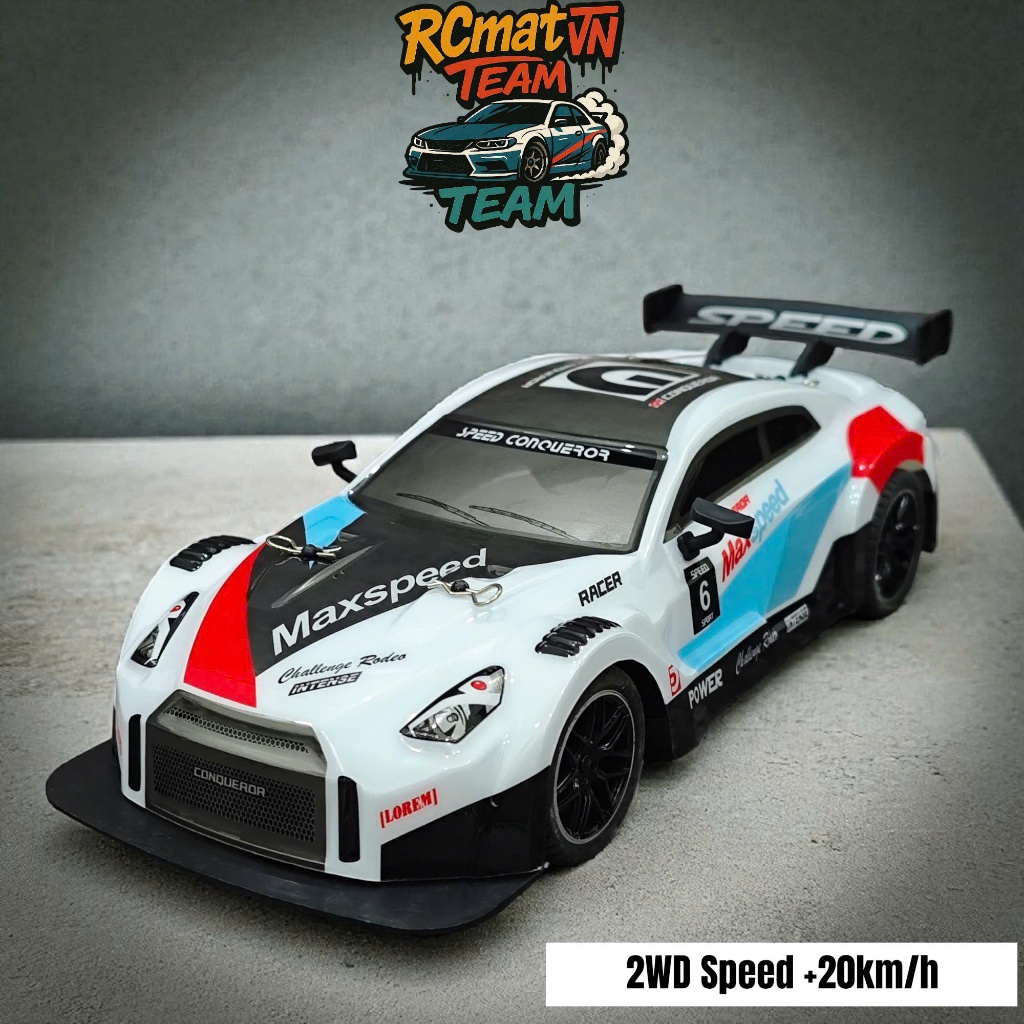 Xe điều khiển Drift nâng cấp 2024 Japan Subaru BRZ 1/16 4WD tốc độ cao 30km/h có điều tốc, 2.4ghz