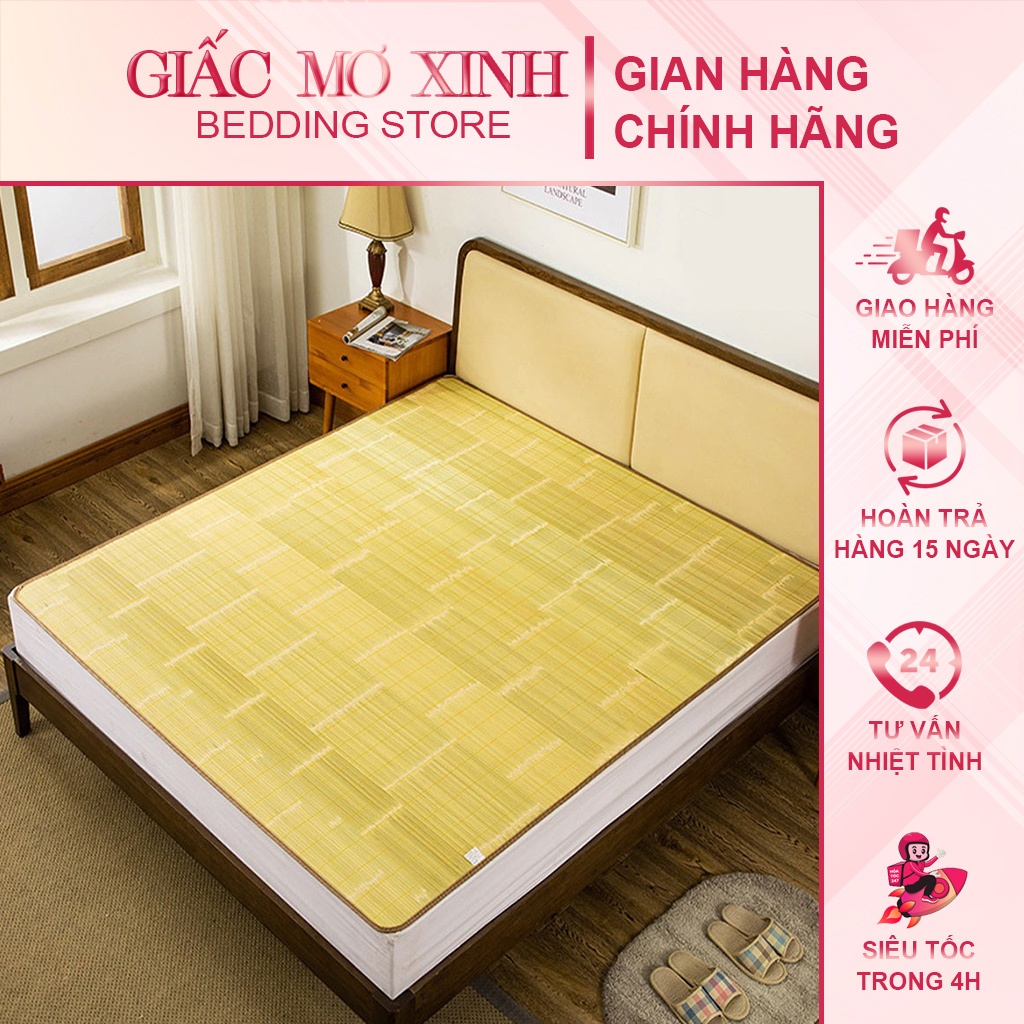 Chiếu trúc Tây Bắc Cao Bằng loại đẹp mát lạnh mùa hè 1m8x2m, 1m6 x 2m, 1m5 x 1m9, 1m4 x 1m9, 1m2 x 1