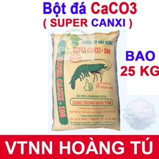 Bột đá CaCO3 siêu trắng, siêu mịn 1 Kg