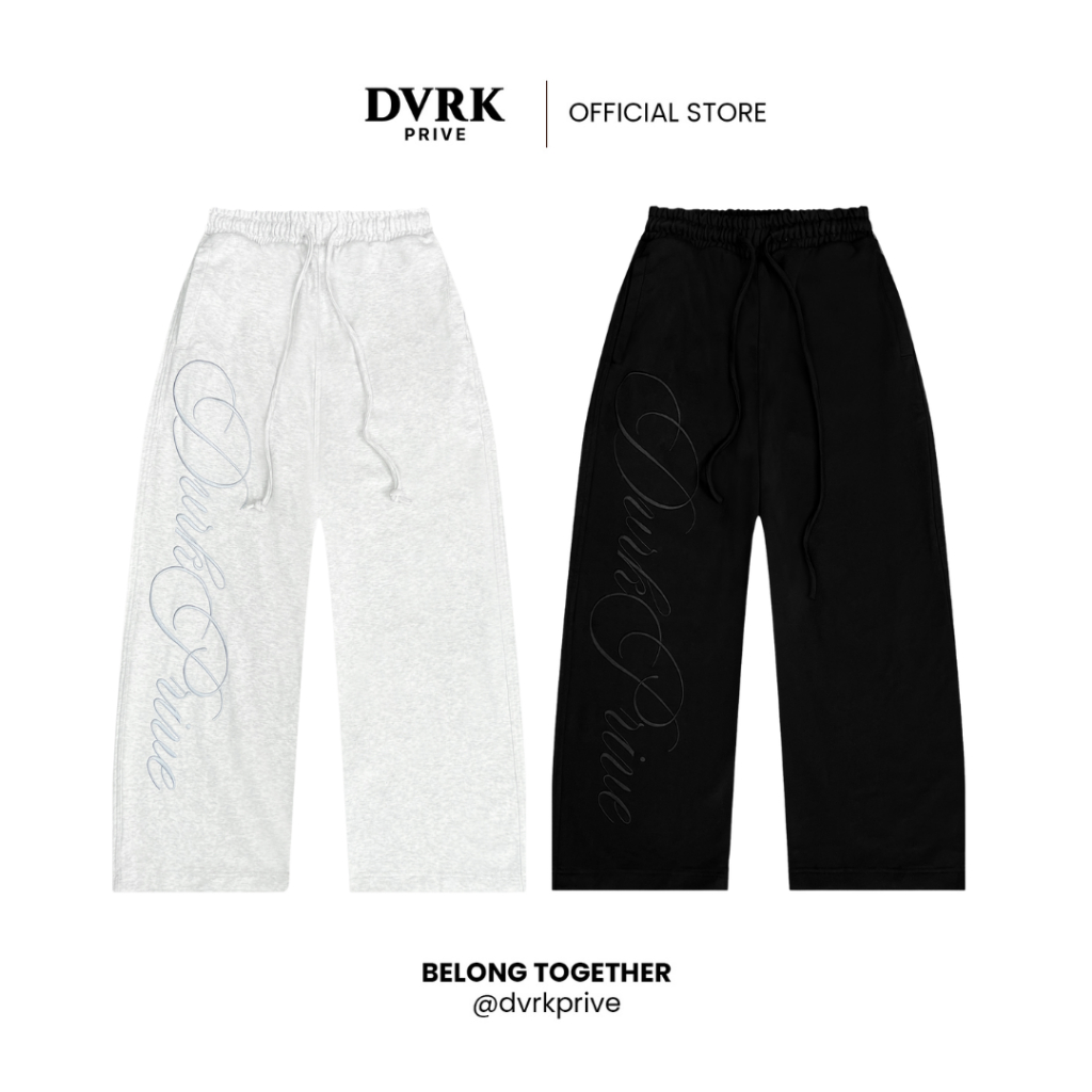 Quần Ống Rộng Nam Nữ DVRK Privé Cotton Cao Cấp AUBE Dáng Dài Local Brand BST LE MATIN 2026