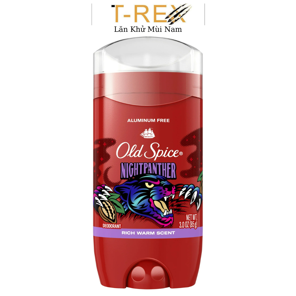 Lăn sáp khử mùi Old Spice Night Panther hương socola và gỗ 85g