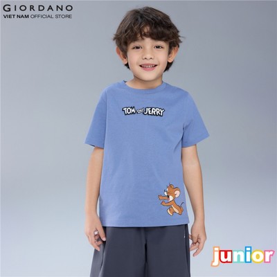 [GIORDANO x Tom&Jerry] Áo Thun Ngắn Tay Trẻ Em In Hình 3086279-61